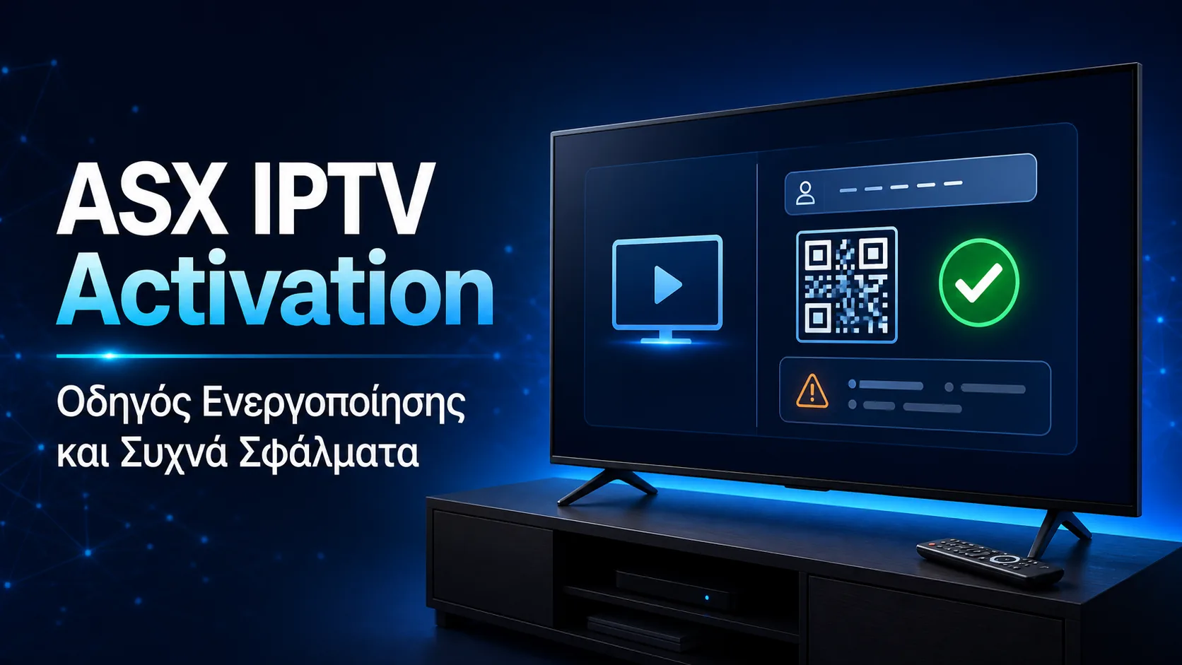 ASX IPTV Activation: Οδηγός Ενεργοποίησης και Συχνά Σφάλματα
