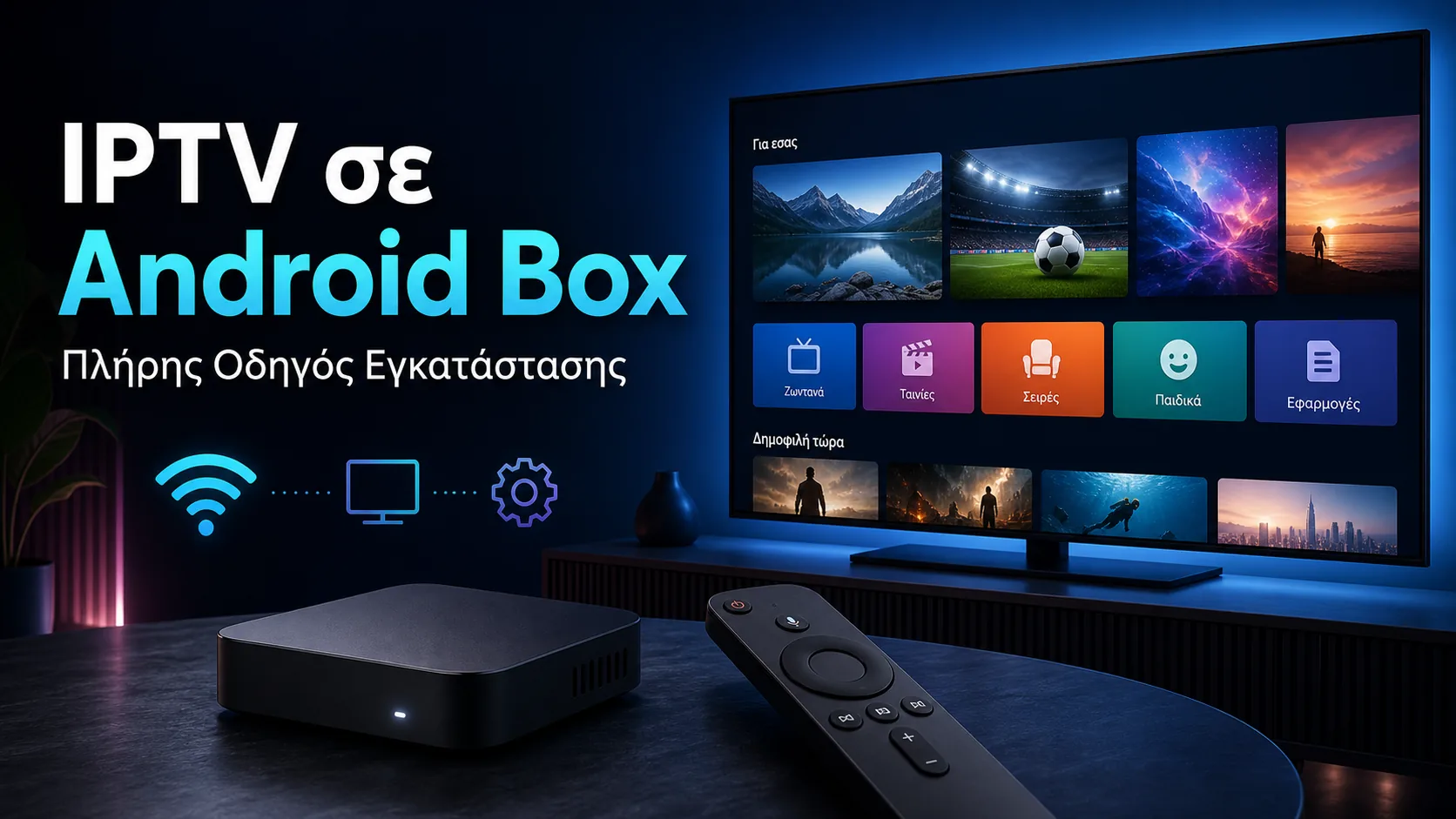 IPTV σε Android Box — Πλήρης Οδηγός Εγκατάστασης