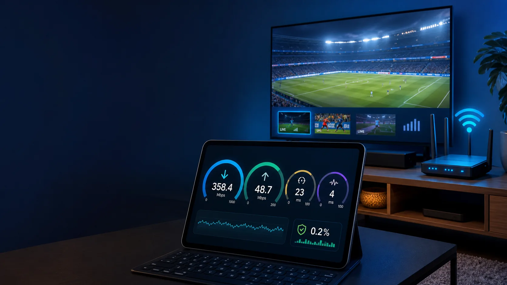 Έλεγχος Ταχύτητας Internet για IPTV: Τι Πρέπει να Μετρήσετε