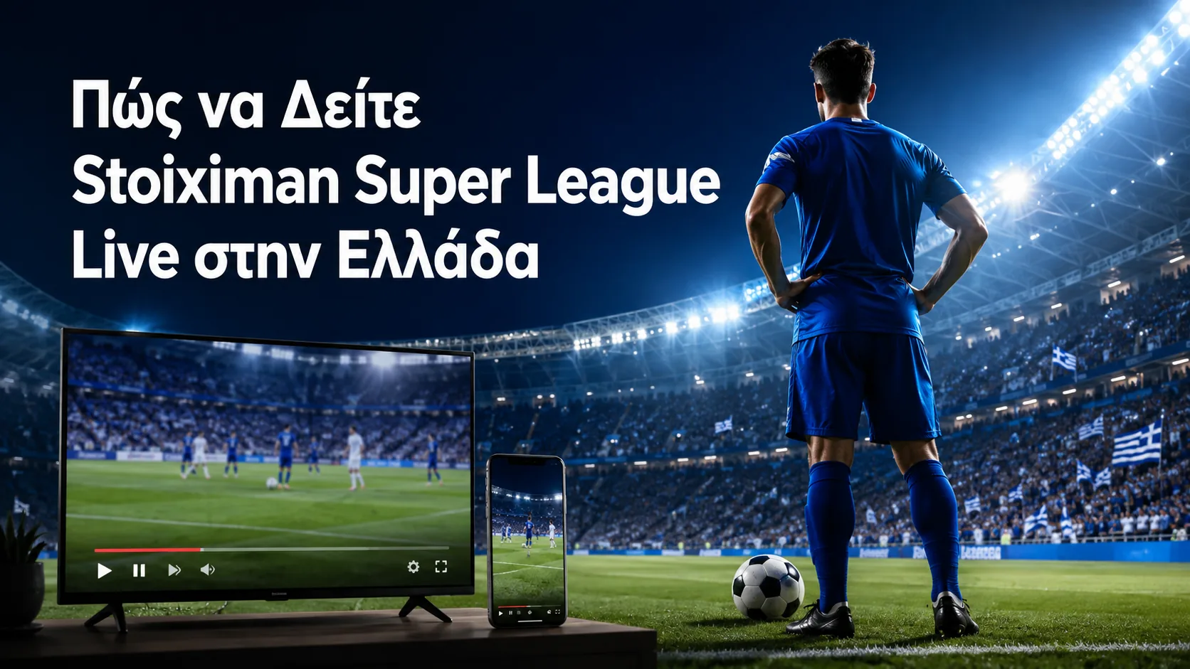 Πώς να Δείτε Stoiximan Super League Live στην Ελλάδα